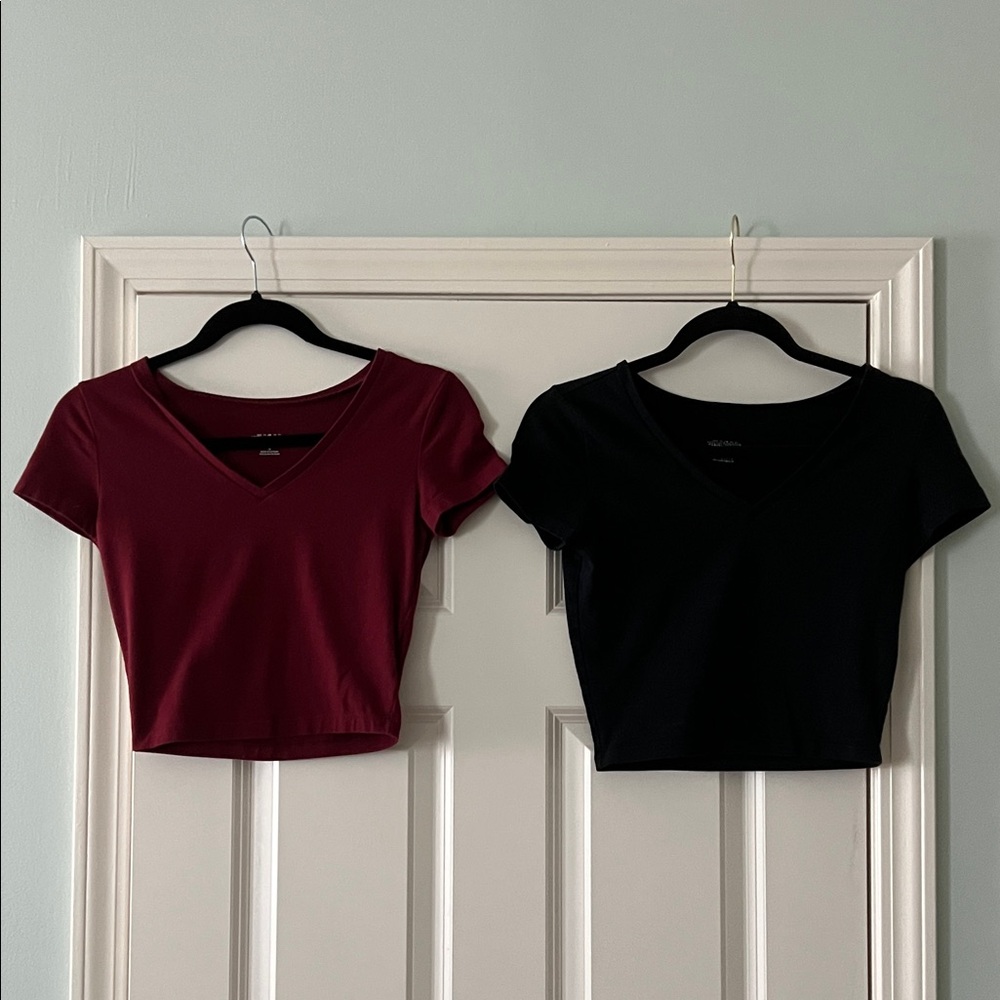 Juniors Cropped Tees